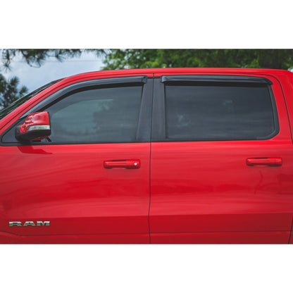 ROUGH COUNTRY Side Window Deflectors | Tape On Rain Guard | Ram 1500 (19-25)/1500 TRX (21-24) | 941924