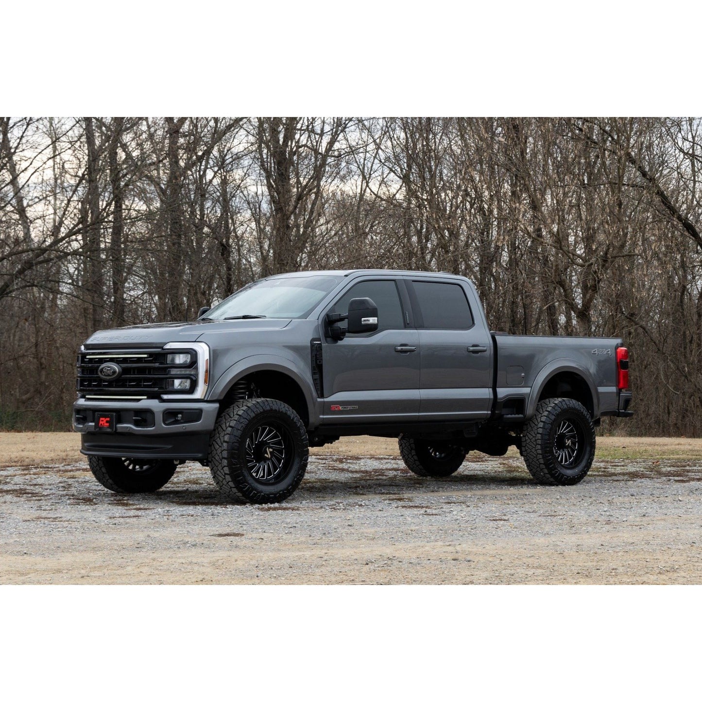 ROUGH COUNTRY Sport Fender Flares | LJ Darkened Bronze | Ford F-250/F-350 Super Duty (23-26) | S-F20231-LJ