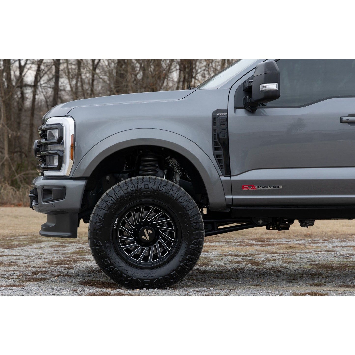 ROUGH COUNTRY Sport Fender Flares | PQ Race Red | Ford F-250/F-350 Super Duty (23-26) | S-F20231-PQ