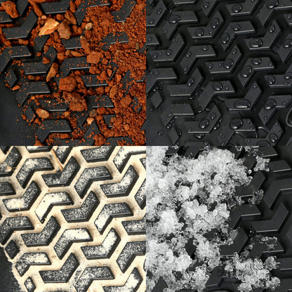 RUGGED RIDGE | DMC-12920.22 | 76-86 Cj7/87-95 Wrangler (Yj) Front Pair All Terrain Floor Liner, Mopar Licensed