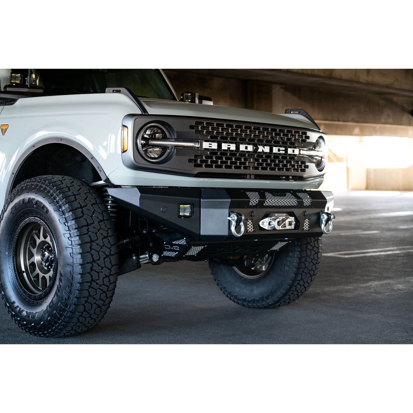 DV8 Off-Road 2021-2024 Ford Bronco | MTO Series Winch Front Bumper C3| FBBR-01