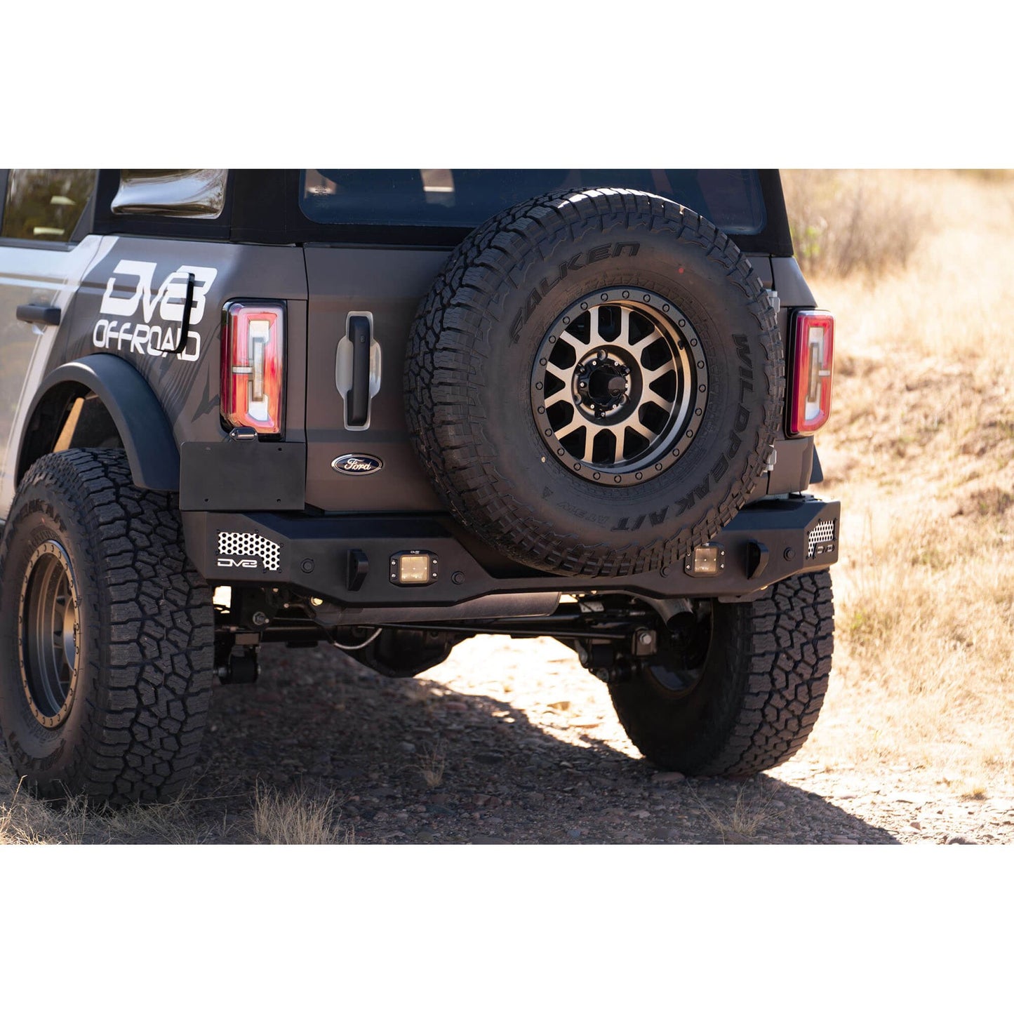 DV8 Off-Road 2021-2024 Ford Bronco | MTO Series Rear Bumper C3| RBBR-01