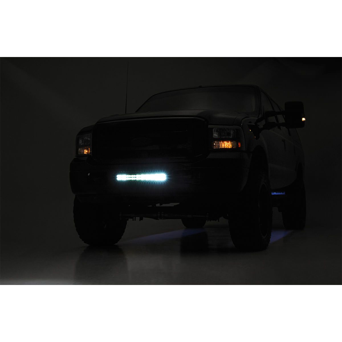 ROUGH COUNTRY LED Light Kit | Bumper Mount | 20" Spectrum Dual Row | Ford F-250/F-350 Super Duty (05-07) | 80665