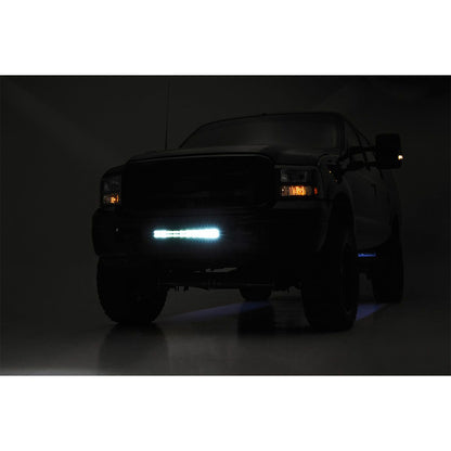 ROUGH COUNTRY LED Light Kit | Bumper Mount | 20" Spectrum Dual Row | Ford F-250/F-350 Super Duty (05-07) | 80665
