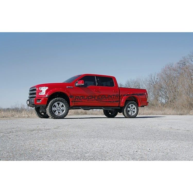 Rough Country M1 Struts w/M1 Rear Shocks 4 Inch Lift Kit I 55540