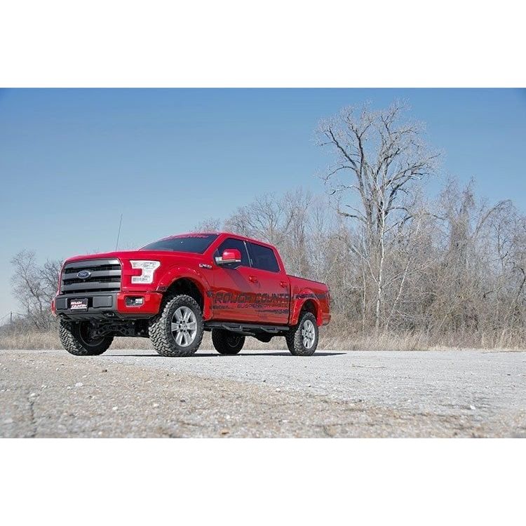 Rough Country M1 Struts w/M1 Rear Shocks 4 Inch Lift Kit I 55540