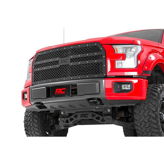 ROUGH COUNTRY Mesh Grille | Ford F-150 2WD/4WD (2015-2017) | 70191