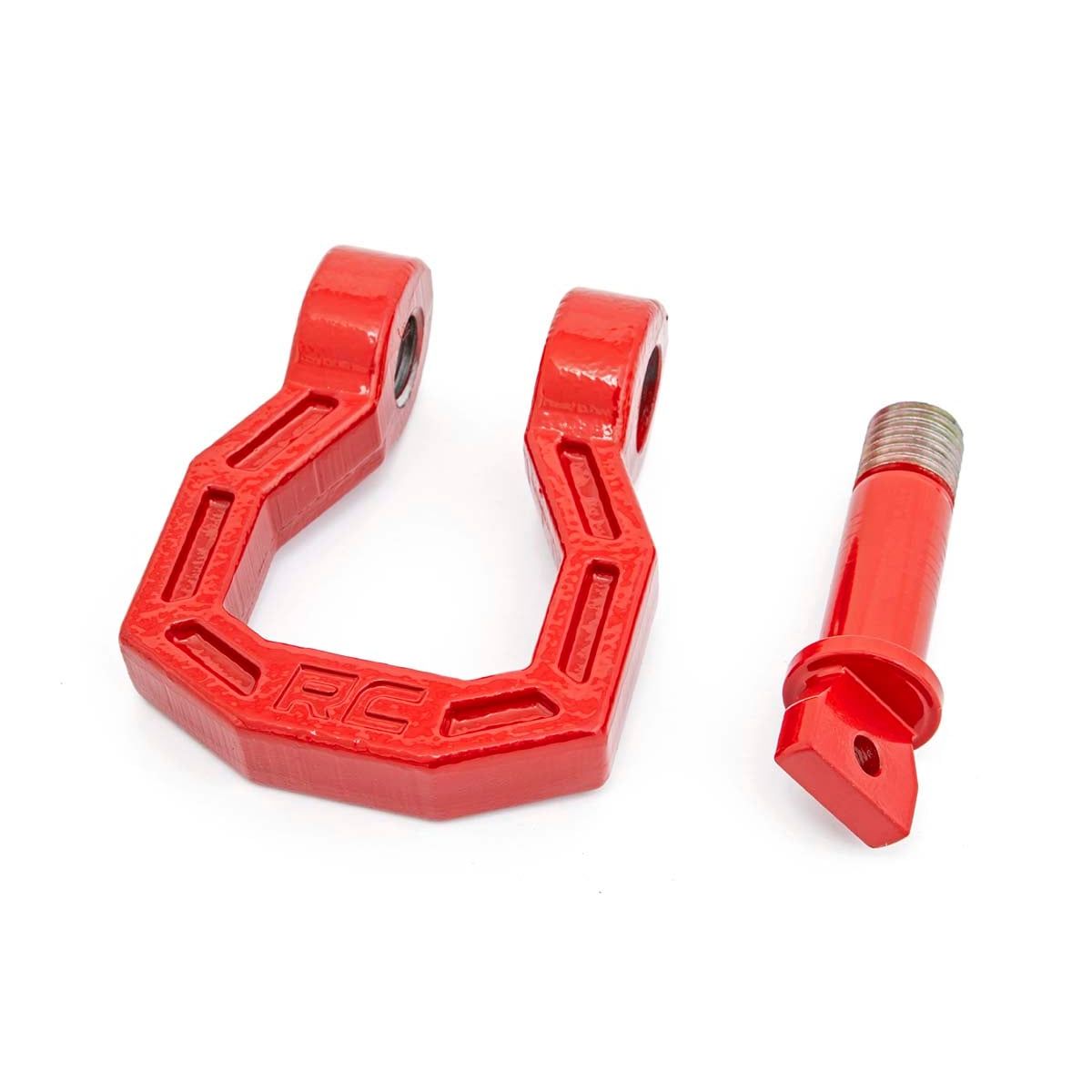 ROUGH COUNTRY D-Ring | Forged | Pair | Red | RS119