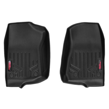ROUGH COUNTRY Floor Mats | FR | Jeep Wrangler Unlimited 4WD (2018-2025) | M-6150_A