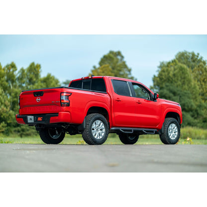 ROUGH COUNTRY 2.5 Inch Leveling Kit | Red Spacers | Nissan Frontier (05-25)/Xterra (05-15)  | 867RED