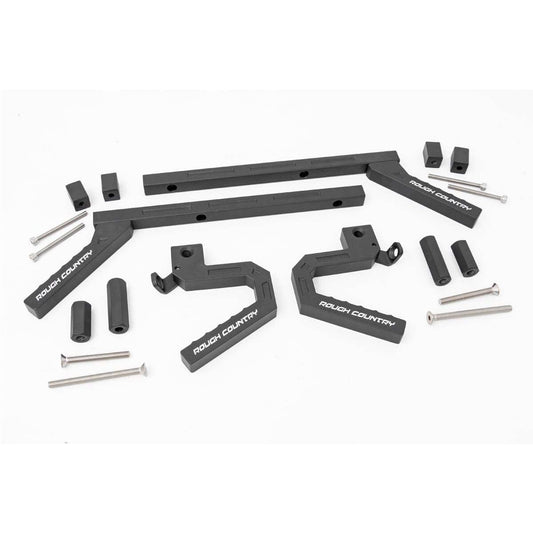 ROUGH COUNTRY Grab Handles | Alum | FR & RR | Jeep Wrangler JK/Wrangler Unlimited  (07-18) | 6509