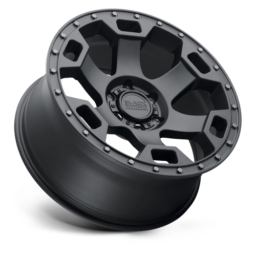 Black Rhino Hard Alloys GAUNTLET SEMI GLOSS BLACK W/ GUNMETAL BOLTS