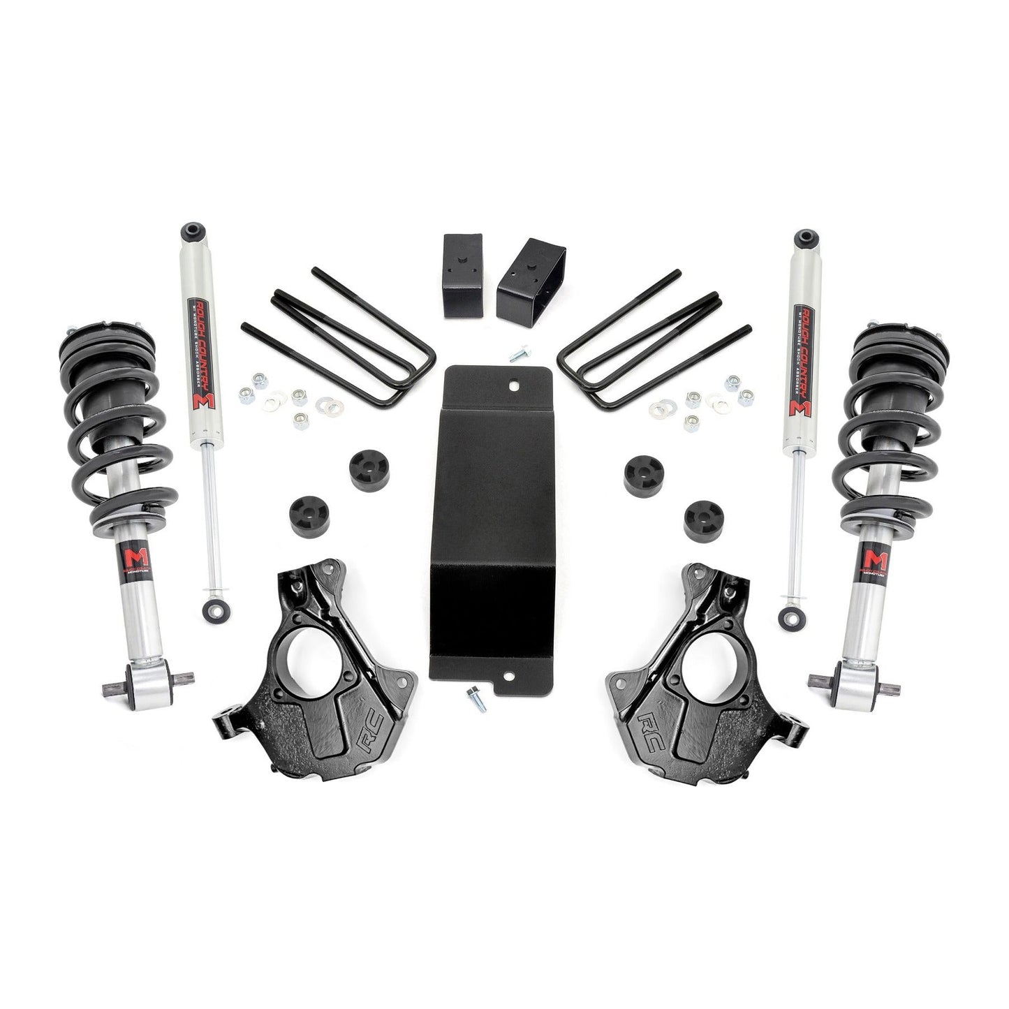 Rough Country M1 Monotube Shocks 3.5 Inch Lift Kit I 11940
