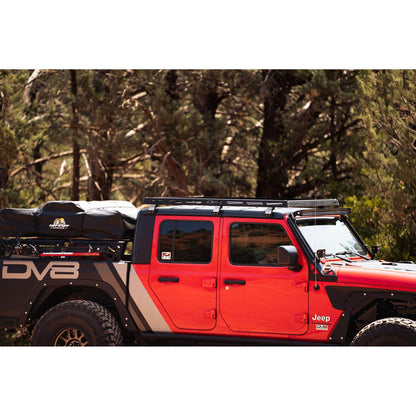 DV8 Off-Road 2018-2024 Jeep Gladiator JT & 2-Door Wrangler JL Roof Rack C3| RRJL-02