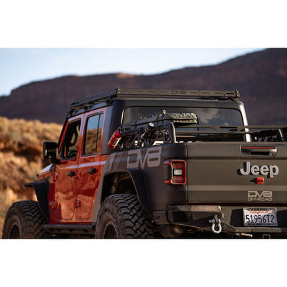 DV8 Off-Road 2018-2024 Jeep Gladiator JT & 2-Door Wrangler JL Roof Rack C3| RRJL-02