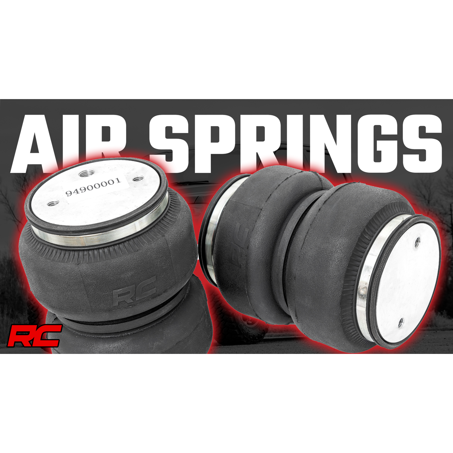 Rough Country with Onboard Air Compressor & Wireless Remote Air Spring Kit I 10005WC