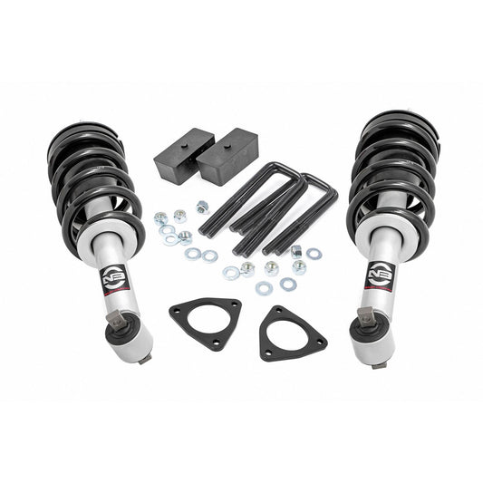 ROUGH COUNTRY 2.5 Inch Lift Kit | Alu/Cast Steel | N3 Strut | Chevy/GMC 1500 (07-18) | 1319