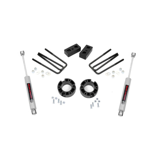 ROUGH COUNTRY 3.5 Inch Lift Kit | Chevy Silverado & GMC Sierra 1500 2WD (2007-2013) | 26830