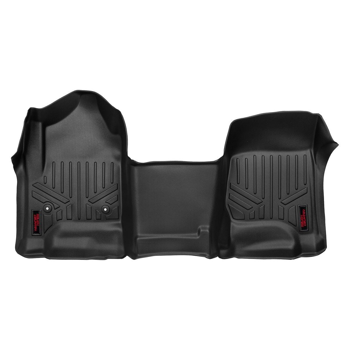 ROUGH COUNTRY Floor Mats | FR | Over Hump | Chevy/GMC 1500/2500HD/3500HD (14-19 & Classic) | M-2114