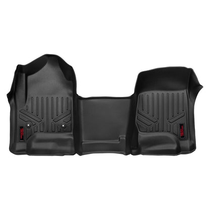 ROUGH COUNTRY Floor Mats | FR | Over Hump | Chevy/GMC 1500/2500HD/3500HD (14-19 & Classic) | M-2114
