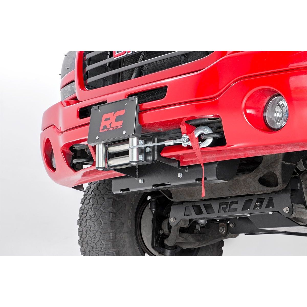 ROUGH COUNTRY Hidden Winch Mounting Plate | Chevy/GMC 1500 (99-06 & Classic) | 11002