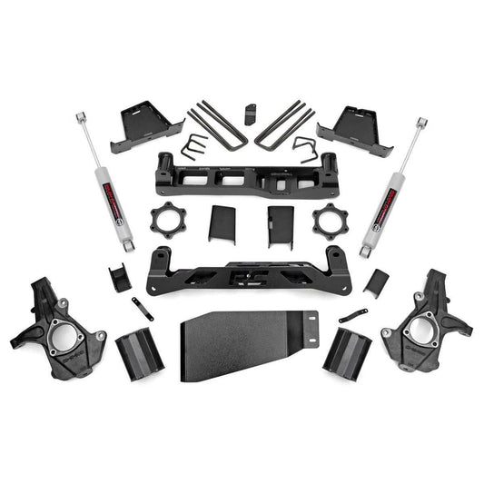 ROUGH COUNTRY 7.5 Inch Lift Kit | Chevy Silverado & GMC Sierra 1500 4WD (2007-2013) | 26430
