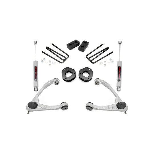 ROUGH COUNTRY 3.5 Inch Lift Kit | Forged UCA | Cast Steel | Chevy/GMC 1500 (07-16) | 19831
