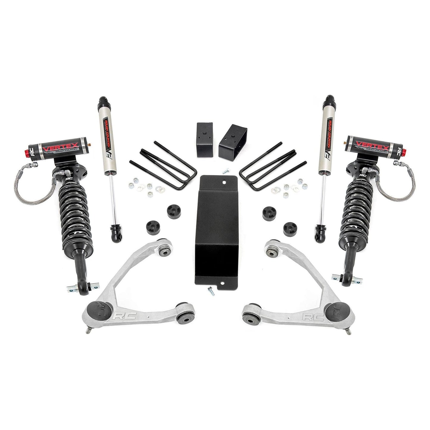 Rough Country V2 Monotube Shocks 3.5 Inch Lift Kit I 19457