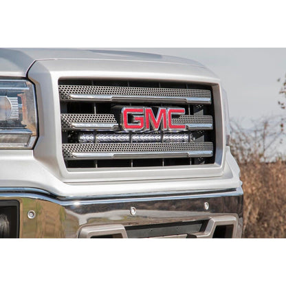 ROUGH COUNTRY 30 Inch Chrome Series LED Light Bar | Curved | Single Row | 72730