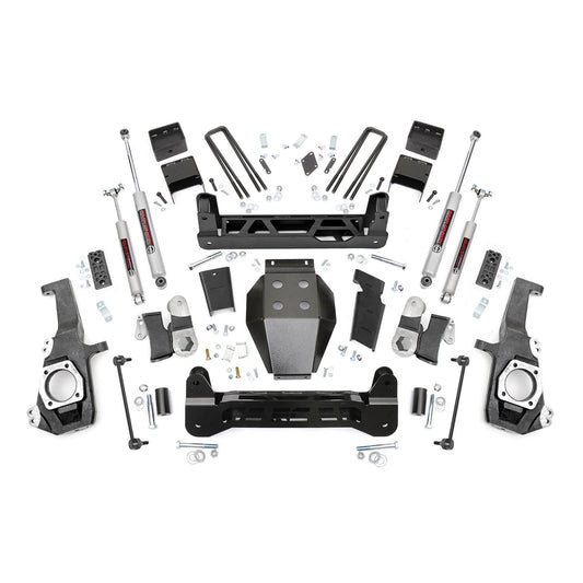 ROUGH COUNTRY 5 Inch Lift Kit | NTD | w/ Overloads | Chevy/GMC 2500HD/3500HD 4WD (20-25) | 110830