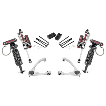 Rough Country Vertex Adjustable Shocks 3.5 Inch Lift Kit I 19850