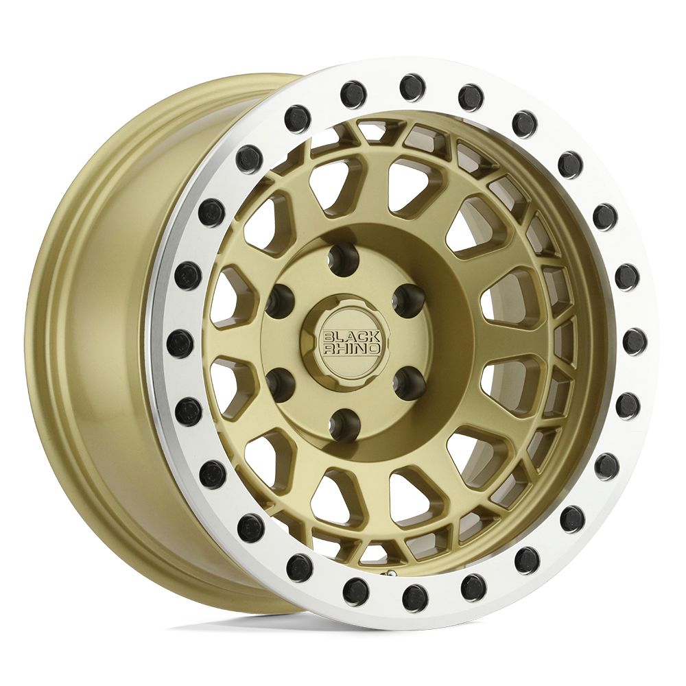 Black Rhino PRIMM BEADLOCK MATTE GOLD W/ MACHINED RING