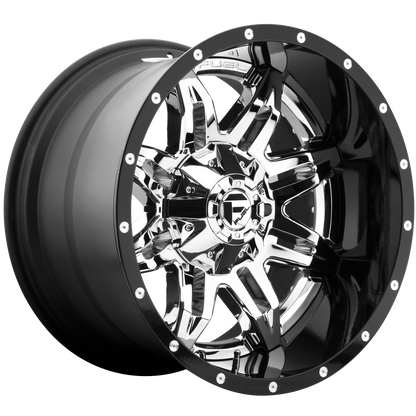 Fuel 1PC D266 LETHAL CHROME PLATED GLOSS BLACK LIP