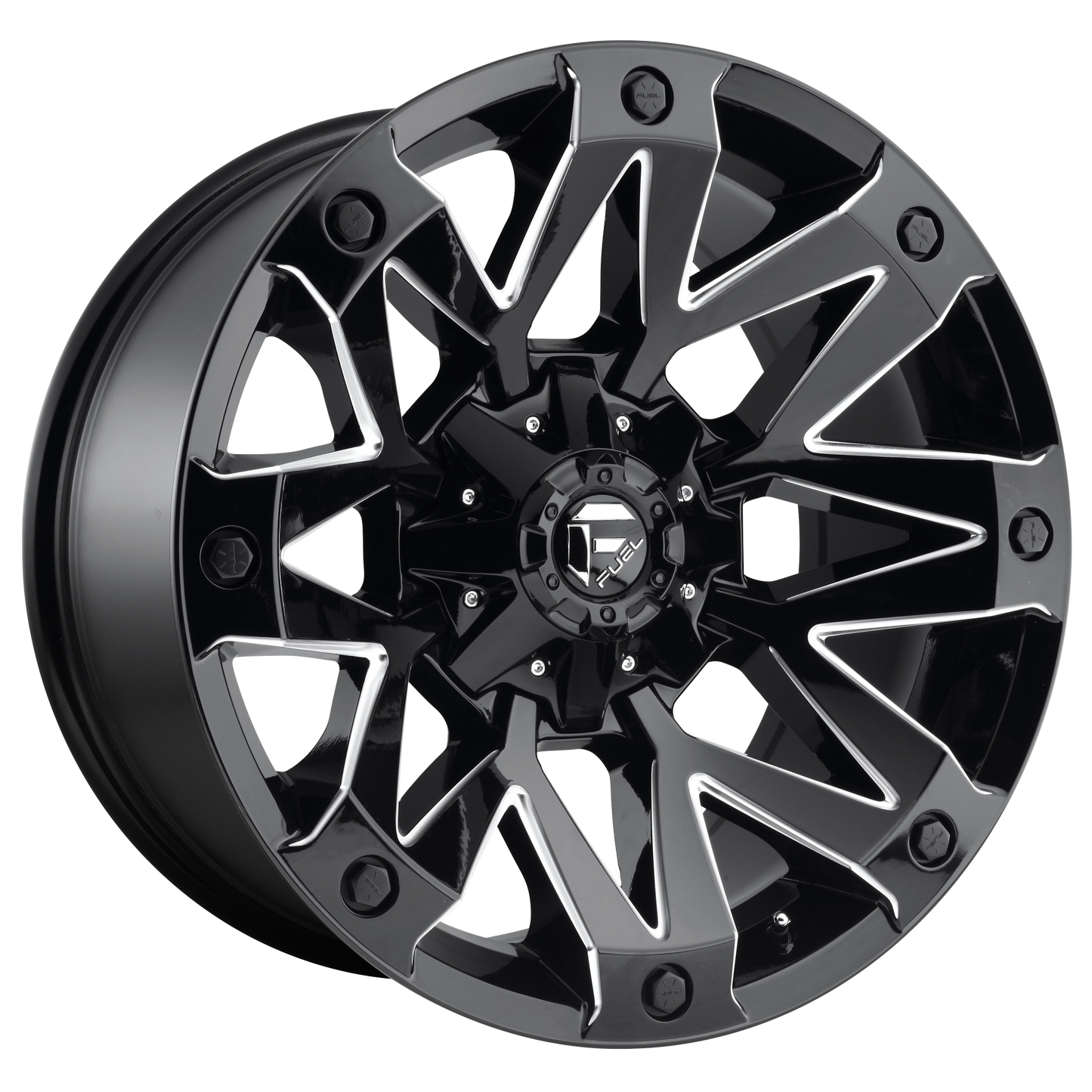 Fuel 1PC D555 AMBUSH GLOSS BLACK MILLED