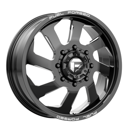Fuel 1PC DD39 FF39D GLOSS BLACK MILLED