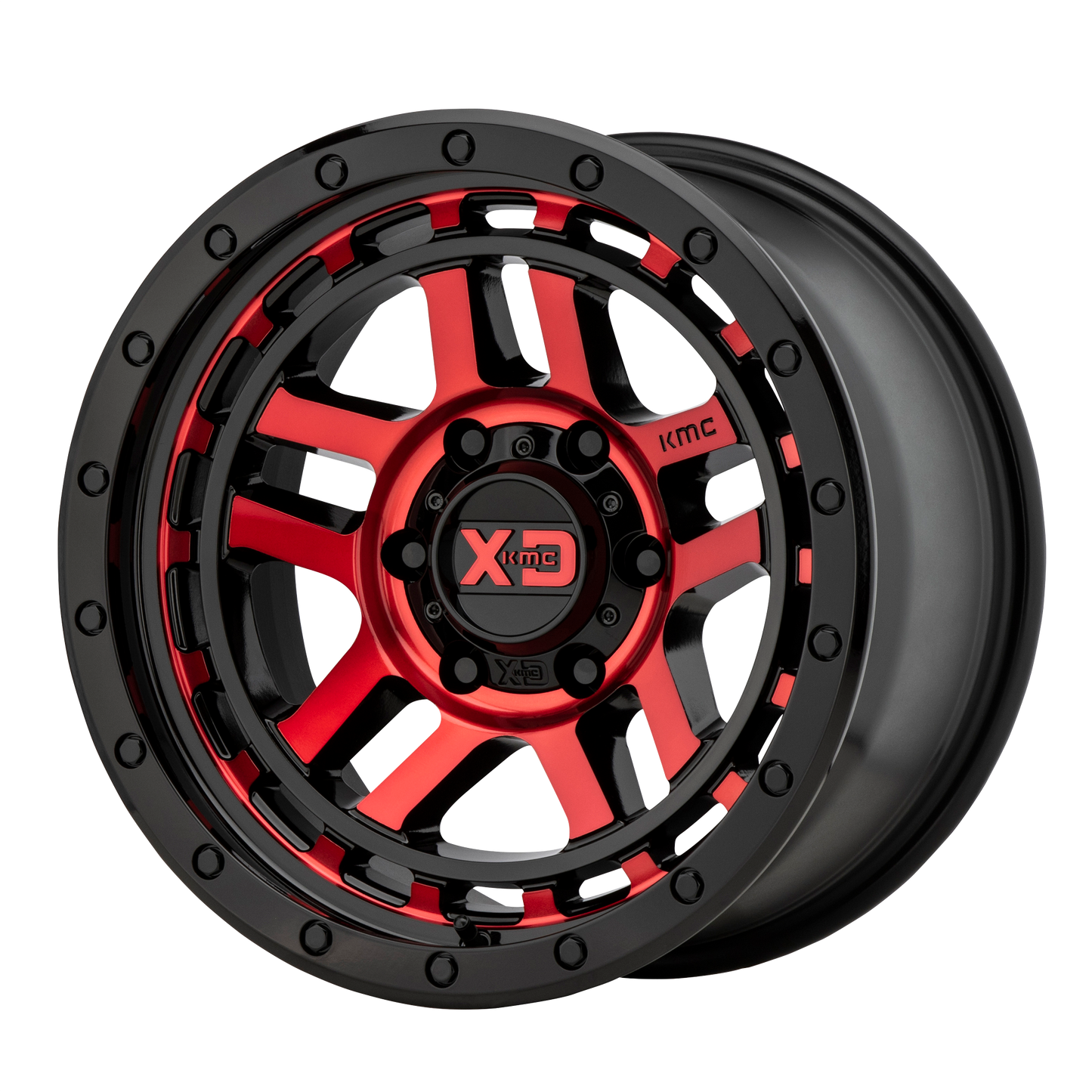 XD XD140 RECON GLOSS BLACK MACHINED WITH RED TINT