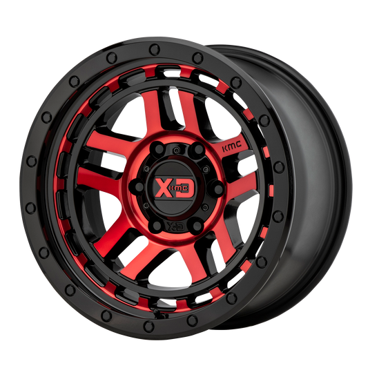 XD XD140 RECON GLOSS BLACK MACHINED WITH RED TINT