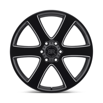 Black Rhino Hard Alloys HAKA GLOSS BLACK W/ MILLED SPOKES