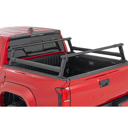 ROUGH COUNTRY Bed Rack | Half Rack | Aluminum | Toyota Tacoma 2WD/4WD (2024-2025) | 73119