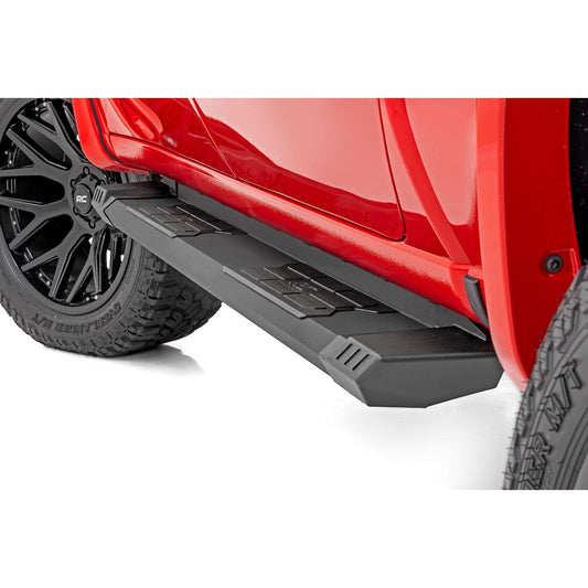 Rough Country Quad Cab HD2 Aluminum Running Boards I SRB091777A