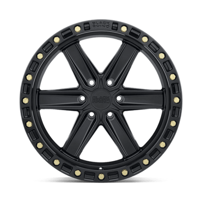 Black Rhino Hard Alloys HENDERSON MATTE BLACK W/ BRASS BOLTS