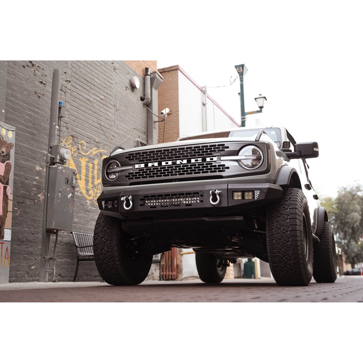 DV8 Off-Road 2021-2024 Ford Bronco | OE Plus Series Front Bumper C3| FBBR-03