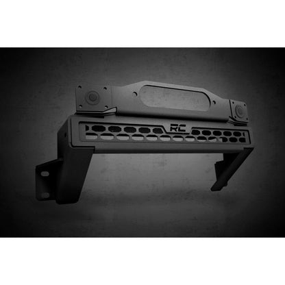 ROUGH COUNTRY High Winch Mount | All Models | 20 Inch Black Single Row LED | DRL | Ford Bronco (21-25) | 51068