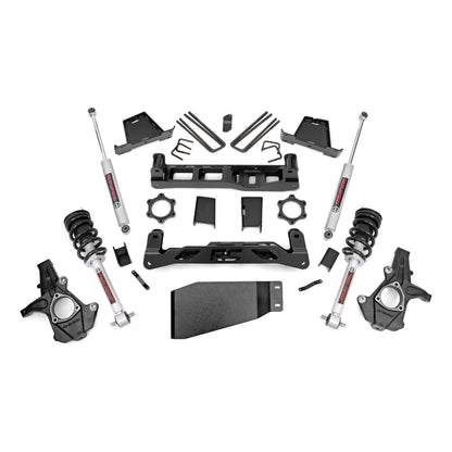 Rough Country N3 Struts w/N3 Rear Shocks 6 Inch Lift Kit I 23633
