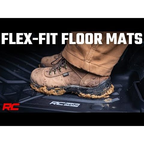 Rough Country Flex-Fit Floor Mats I FF-71780