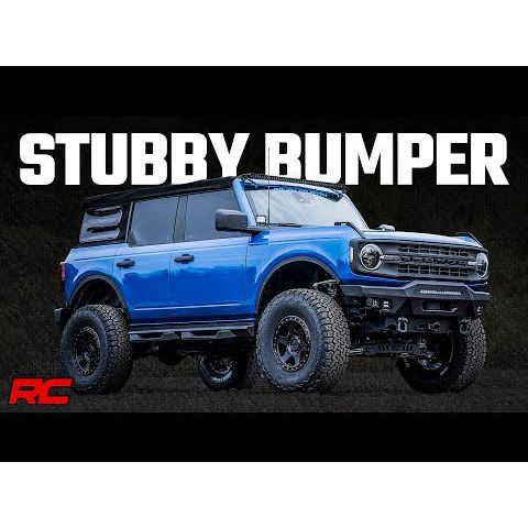Rough Country with 20" Black Series | Black Series Amber DRL Cubes Front Bumper I 51079