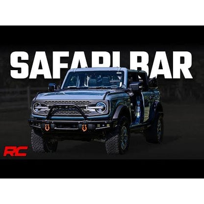 Rough Country 12" DRL Black Series Single Row Safari Bar I 51117