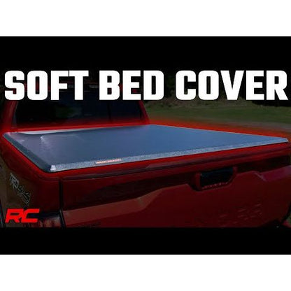 Rough Country 6'7 Soft Tri-Fold Bed Cover I 41288650