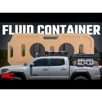 Rough Country 10L & 20L Flat Fluid Containers with Lockable Mount I 99061A