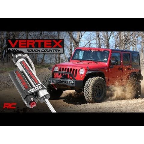 Rough Country 5-8" Vertex 2.5 Adjustable Front Shocks I 689052